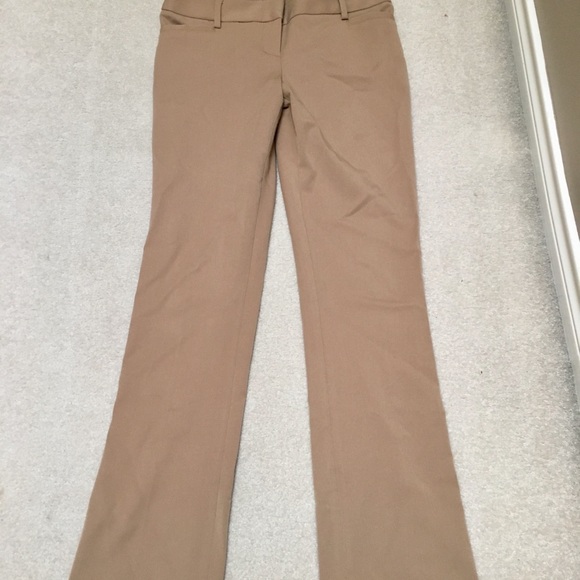 Express | The Columnist Size 0R Khaki Dress Pants - Picture 4 of 4